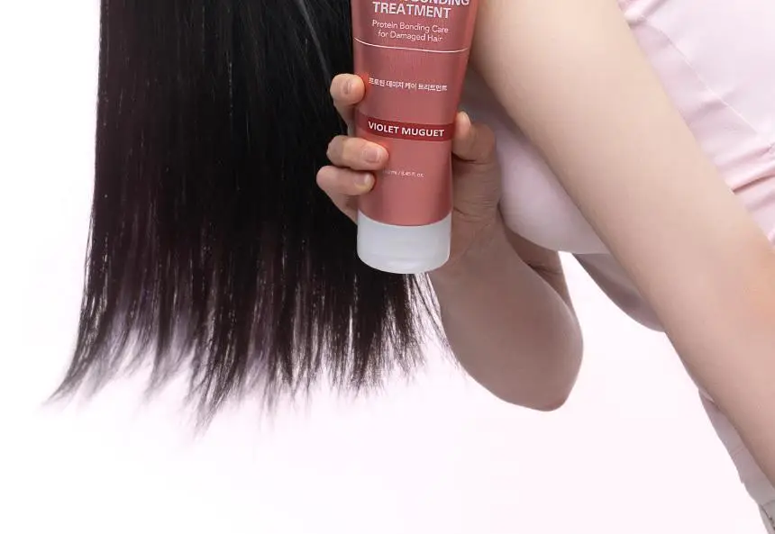 [열보호] 쿤달 프로틴 데미지 케어 트리트먼트 바이올렛뮤게 250ml 상세페이지 3